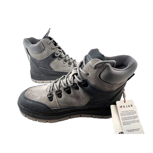 NIB Pajar Cascais Women's US 7.5 Lace Up Winter Boot Shoes Waterproof Dark Grey - Picture 9 of 12